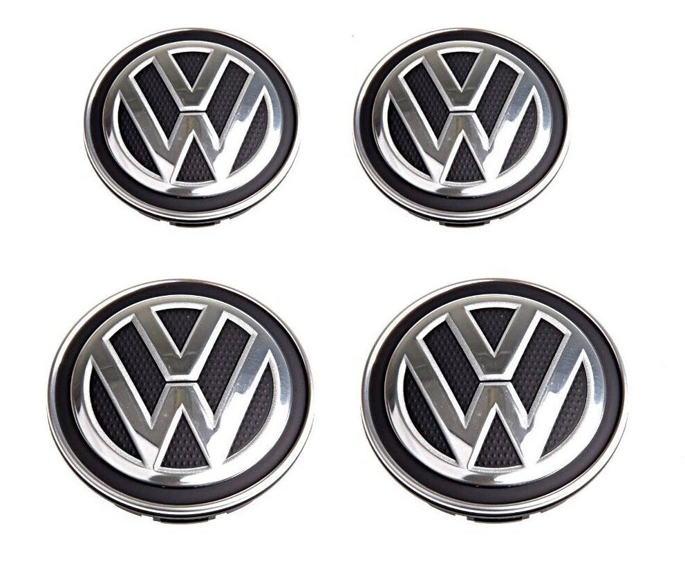 VW Nabenkappen 56mm 6C0601171 Radnabenabdeckung Set