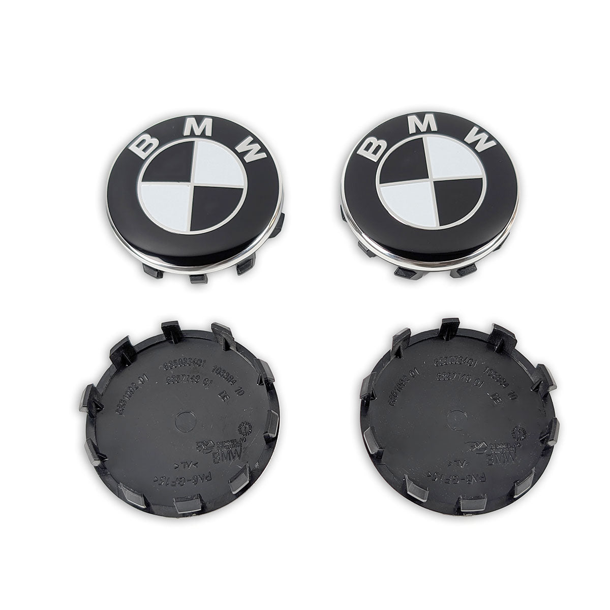 Nabendeckel bmw 56mm set aus 4 Stück