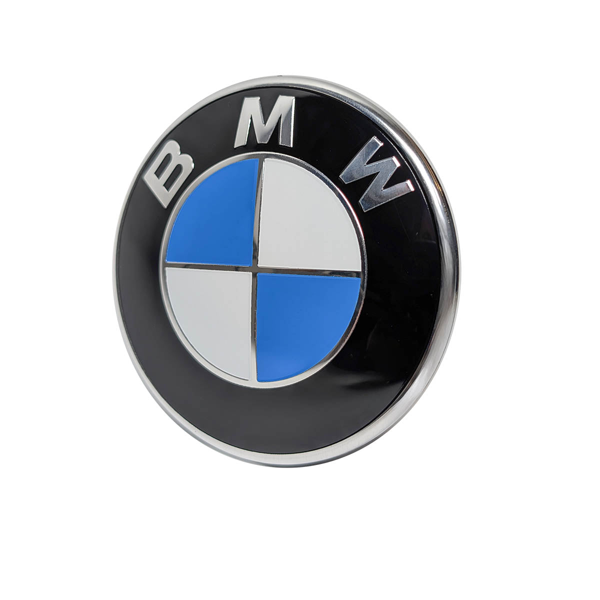BMW Logo Ersatz 82mm Motorhaube Heckklappe Aluminium