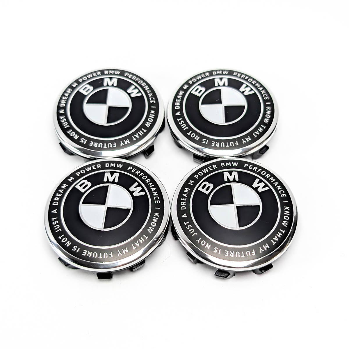 BMW Satz Nabenabdeckung Felgendeckel Nabendeckel 50 Jahre BMW M