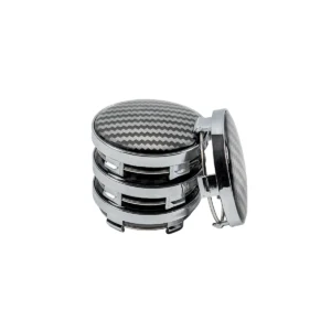60 57mm nabenkappen ssilber carbon look