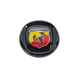 Fiat 500 emblem mit abarth logo