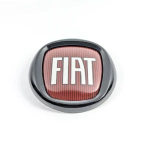 plakette für fiat in schwarz Emblem 95mm Fiat 500