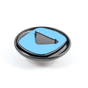 rückseite emblem 95mm fiat schwarz