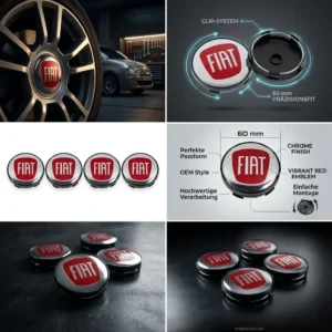 Nabenkappen design fiat 60mm