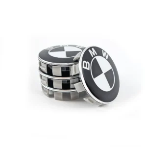 Hochwertige Nabenkappen 68mm für BMW Felgen Set