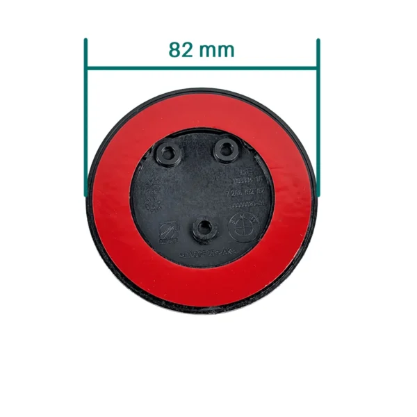 82mm Durchmesser ausmessen fuer BMW Emblem 3pin Befestigung
