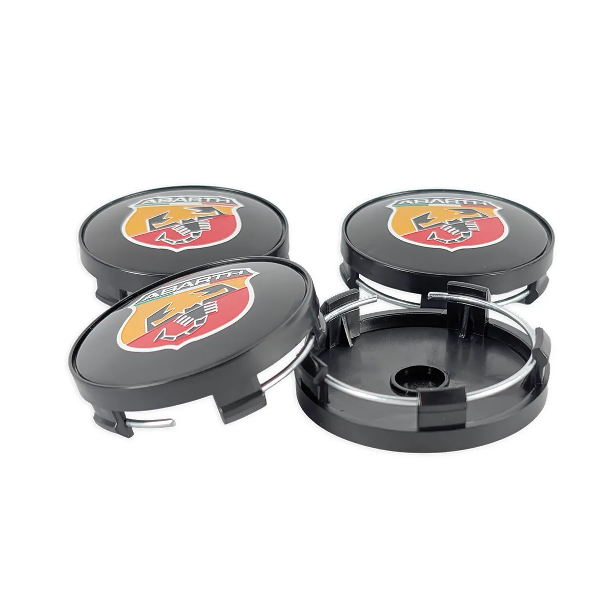Nabendeckel Abarth 60mm schwarz