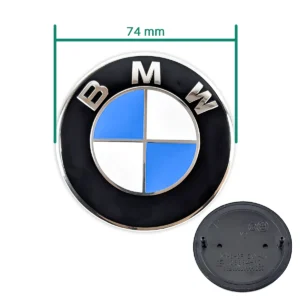 bmw emblem 74 mmabmessungeg
