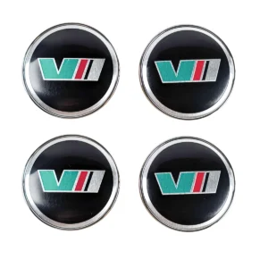 Skoda Nabenkappen 60mm Nabendeckel vRS Sport Set