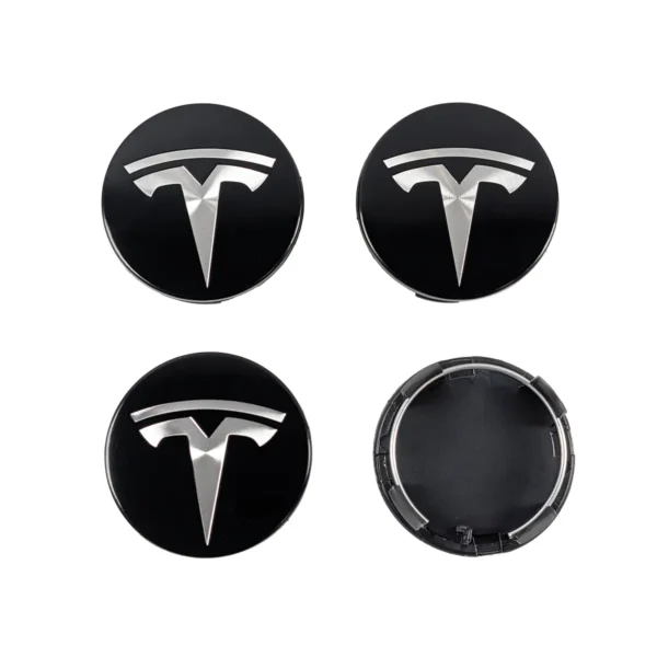 Nabendeckel Set 56mm passend fuer Tesla