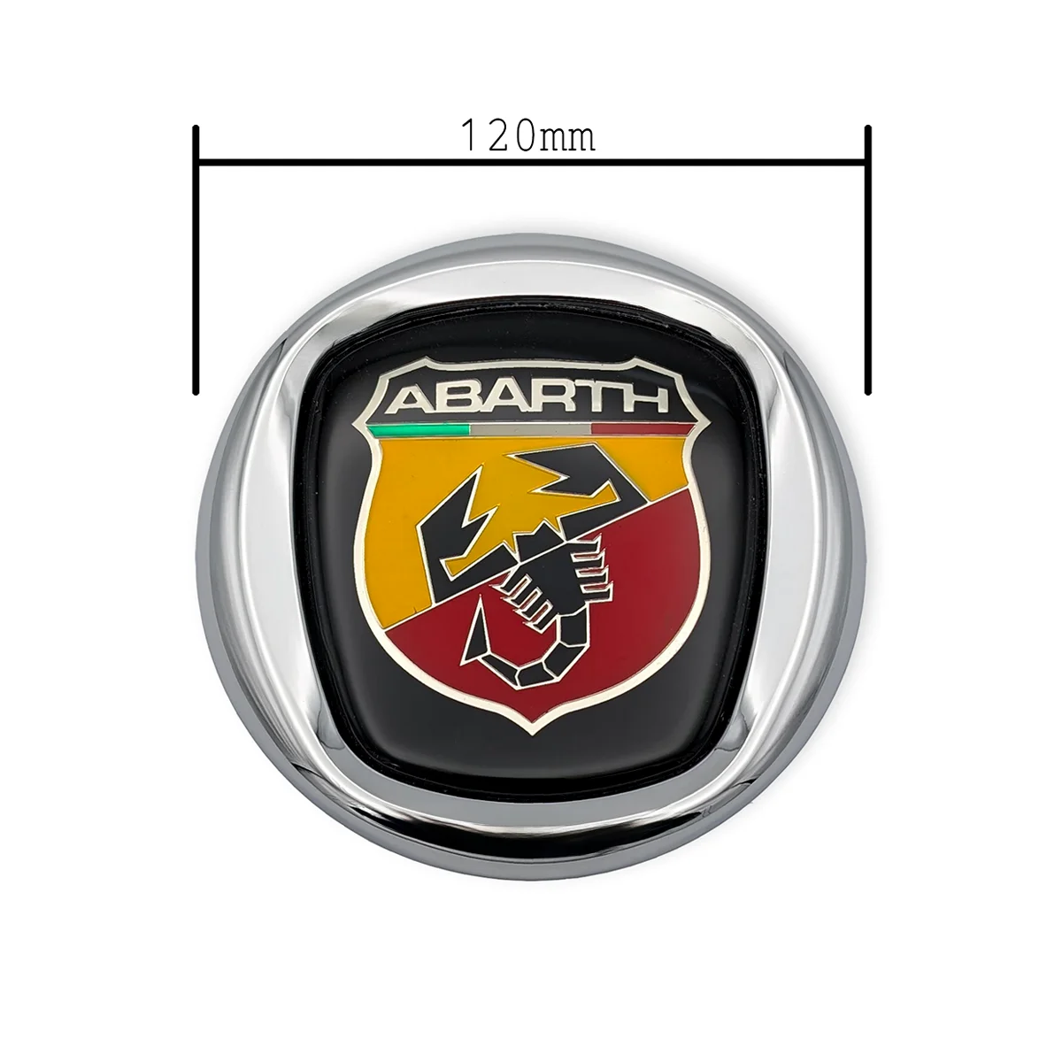 Emblem 120mm für fiat abarth logo