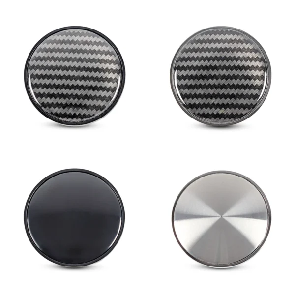 Radnabenkappen 65mm Übersicht aller vier Design-Varianten